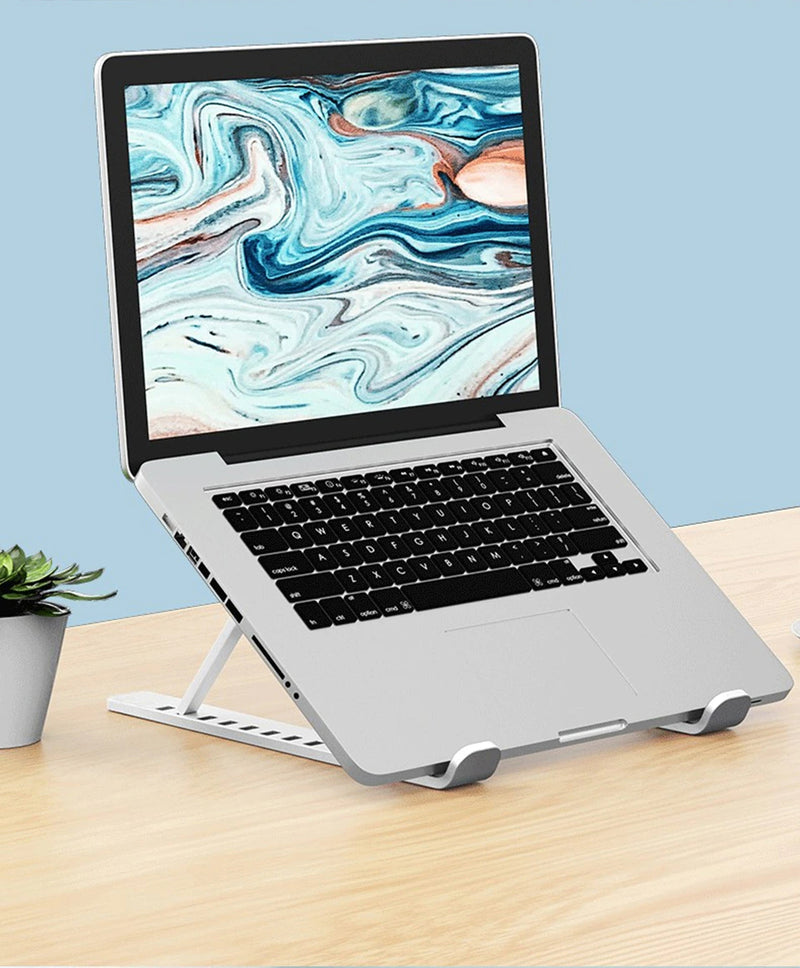 Universal Laptop Stand Portable Foldable Adjustable All Aluminum Alloy