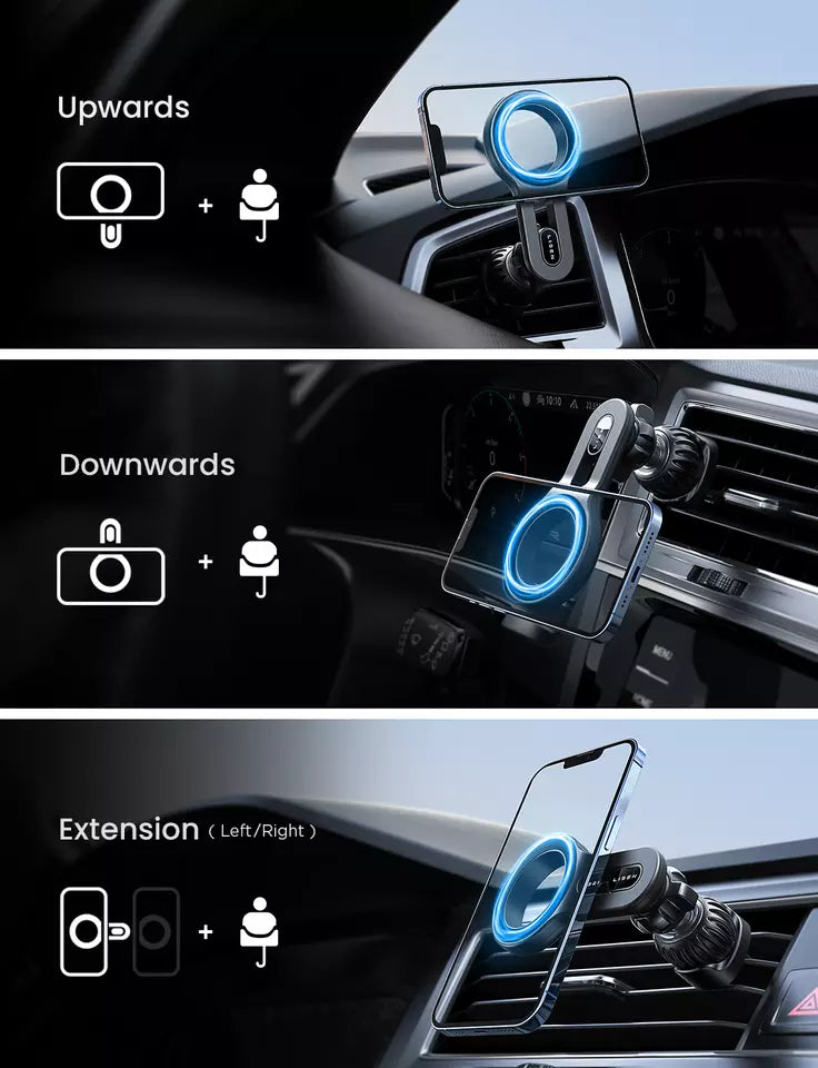Magnetic Phone Holder Mount for Car Fit for iPhone 14 13 12 Pro Max