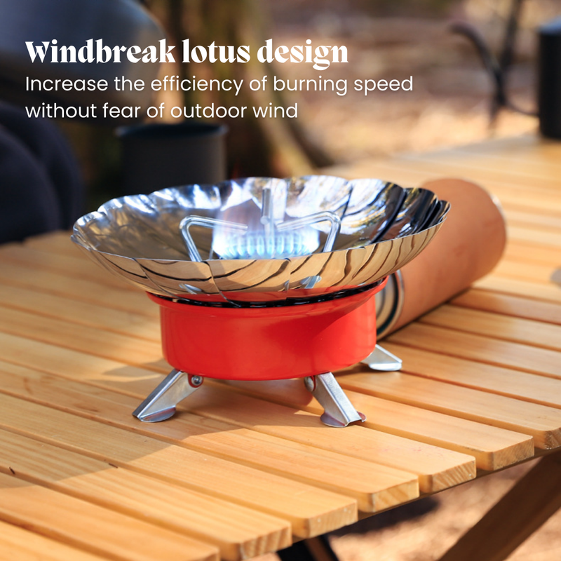 Lotus Furnace Camping Stove