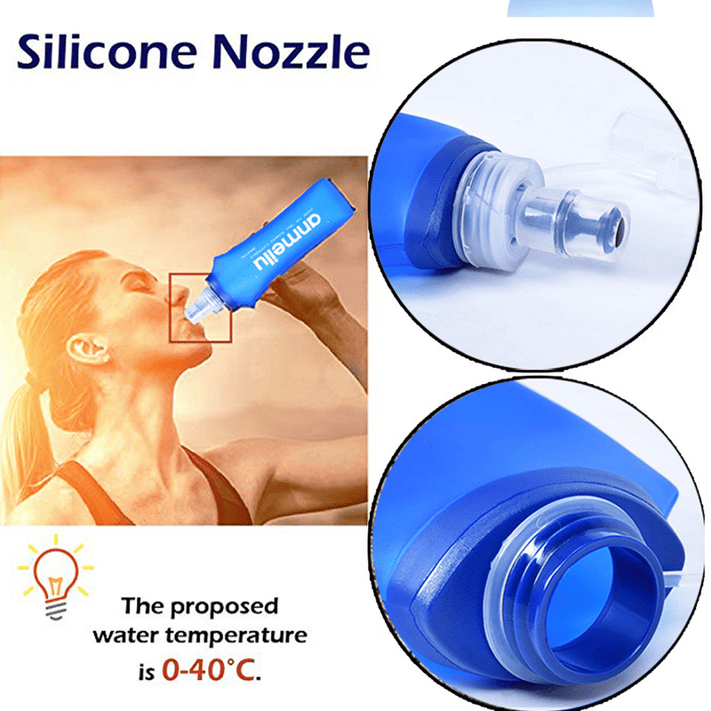 🏃‍♂️ NEWBOLER Foldable Soft Water Bottle – Your Ultimate Hydration Companion! 🏞️