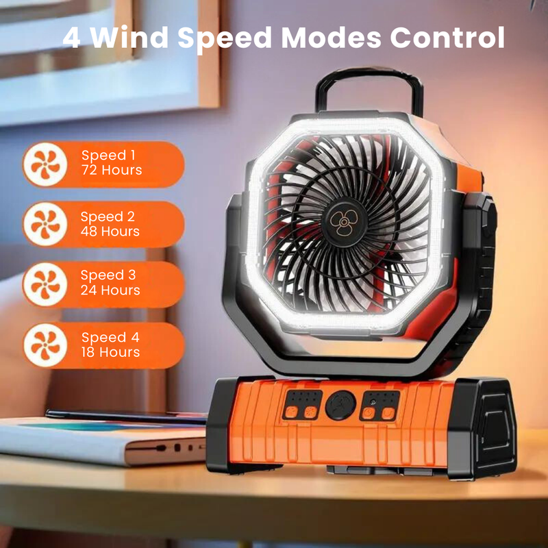 WindLite 360° Camping Fan & Lantern