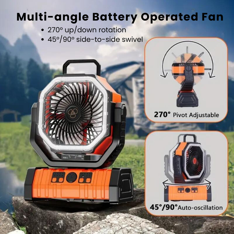 WindLite 360° Camping Fan & Lantern