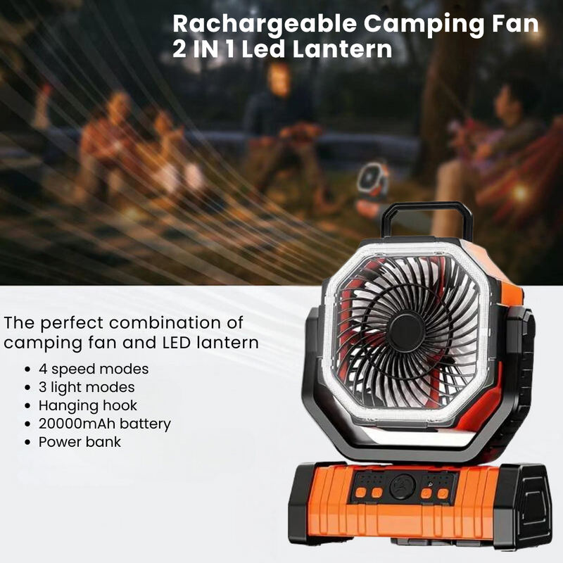 WindLite 360° Camping Fan & Lantern