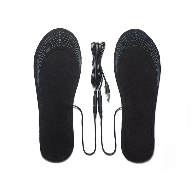 🔥 ThermoStep USB Heated Insoles – Stay Warm This Winter! ❄️