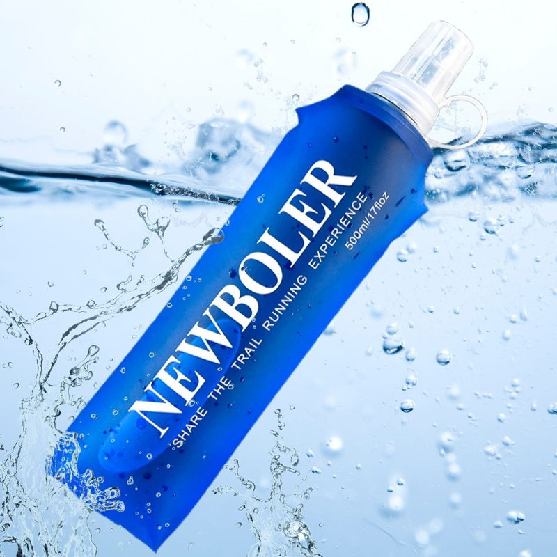 🏃‍♂️ NEWBOLER Foldable Soft Water Bottle – Your Ultimate Hydration Companion! 🏞️