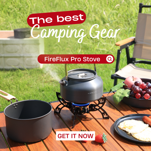 FireFlux Pro Stove: Compact Power for Outdoor Adventures