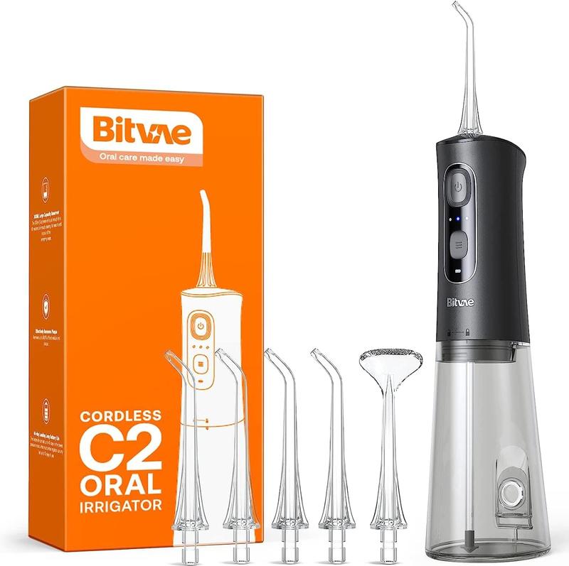 Cordless Oral Irrigator featuring Three Cleaning Modes