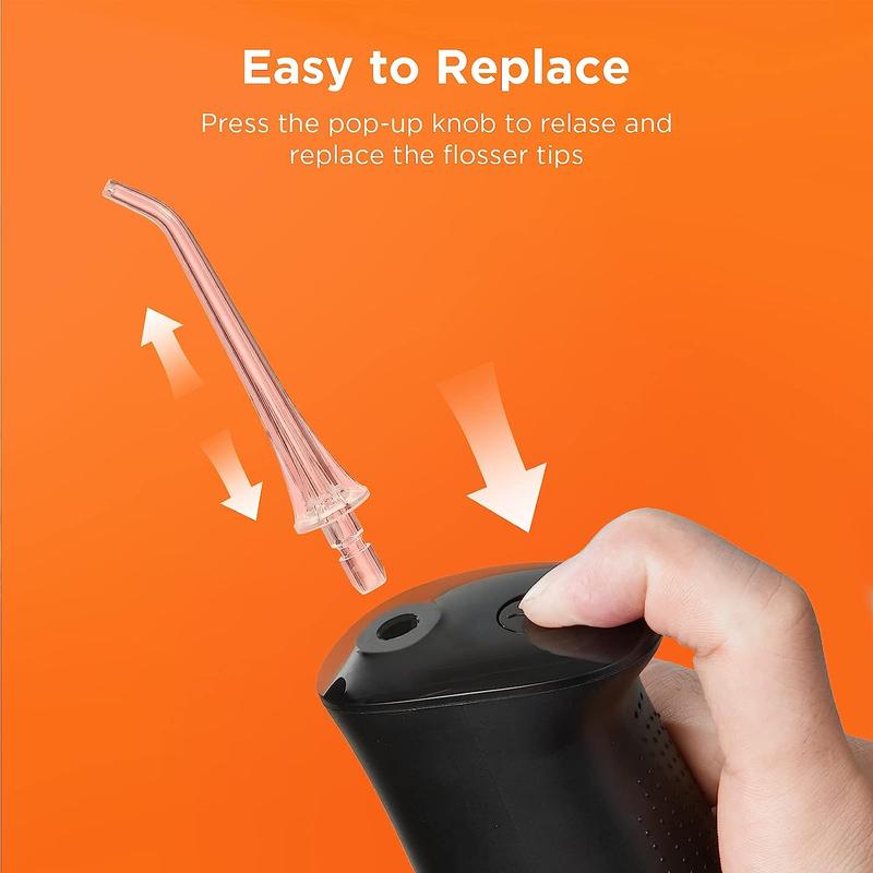 Cordless Oral Irrigator featuring Three Cleaning Modes