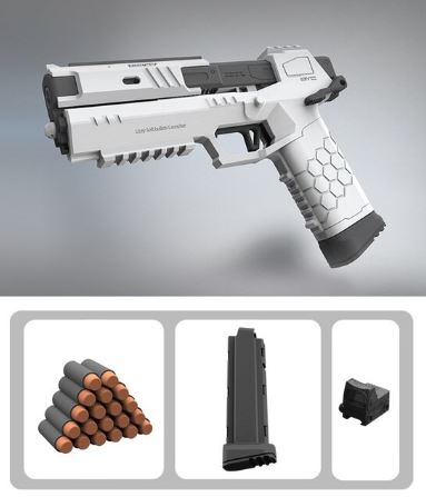 Gecko 4.0 Soft Bullet Toys Gun For Aldult Boys Toys, Kids Gifts