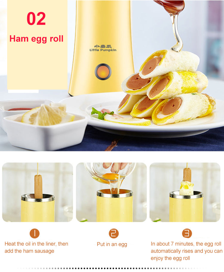 Multifunction Automatic Rolled eggs/Sausages Frying Machines