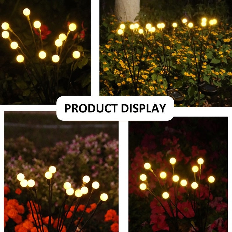 Solar LED Light Outdoor Garden Decoration Landscape Lights Firework Firefly Garden Lights Lawn Garden Decor Solar Light
