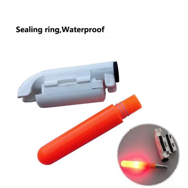 1set Fishing Electronic Rod Luminous Stick Light LED Removable Waterproof Float Tackle Night Rock Fishing With Battery Tackle