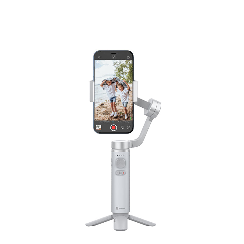 3 axis gimbal for smartphone aluminum alloy, support zoom control