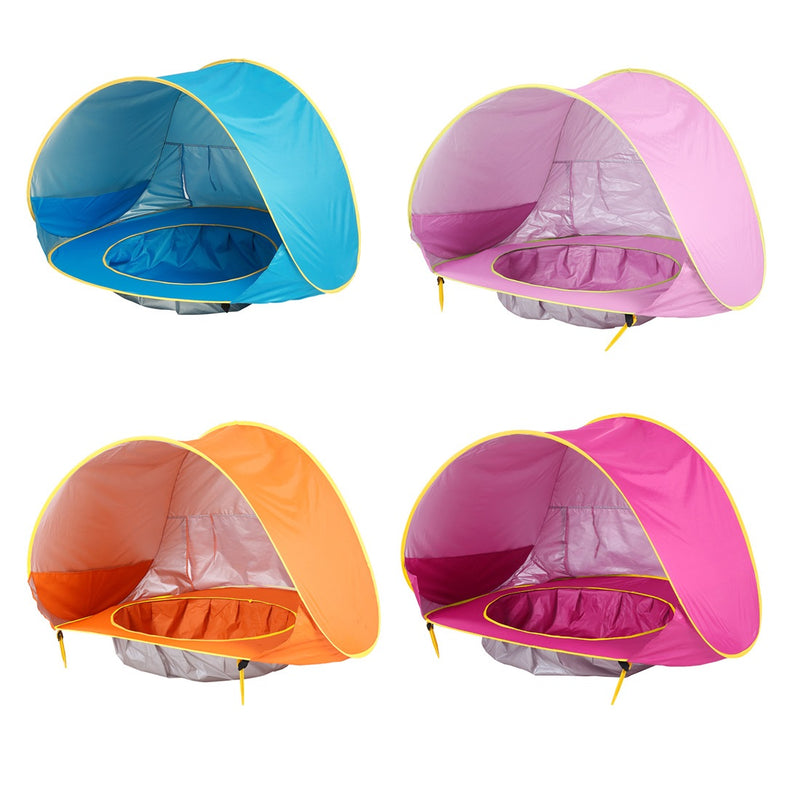  Lightweight and Compact Baby Beach Tent with Pool and UV Protection