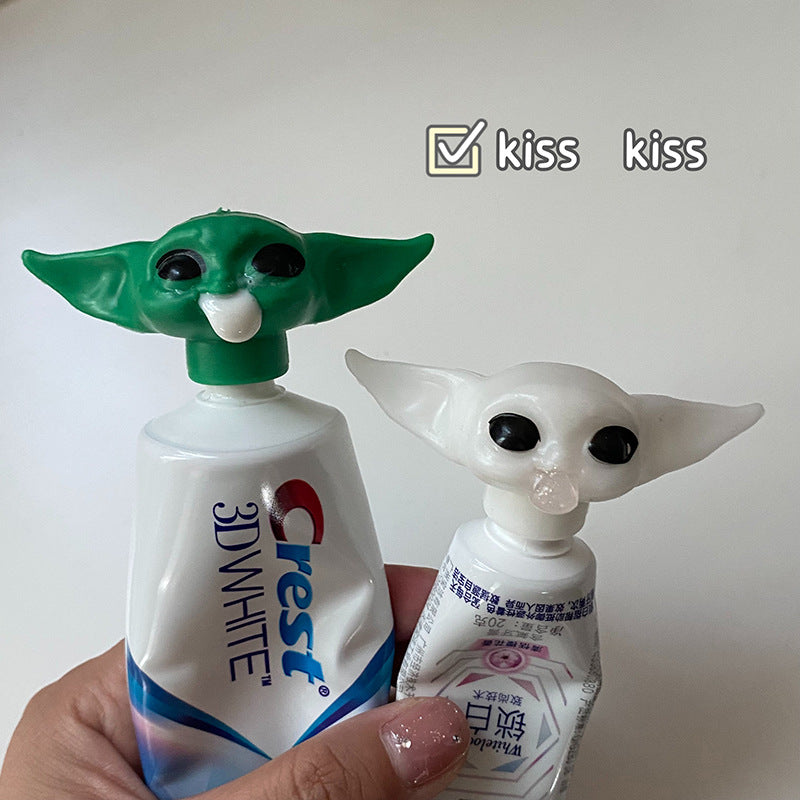 Toothpaste Sprayer Device Inspired by Yoda