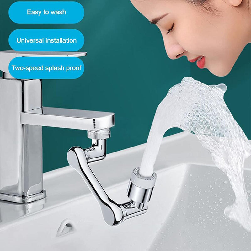 Multifunction 1080° Rotatable Aerator Extension Faucet For Kitchen and Bathroom