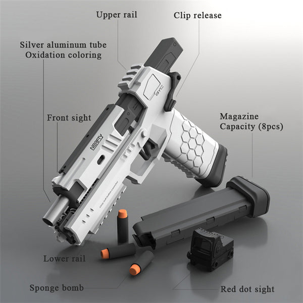 Gecko 4.0 – pistolet à balles souples, jouets pour garçons adultes, cadeaux pour enfants