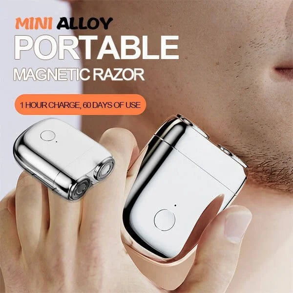 Waterproof Portable USB Men's Shaver