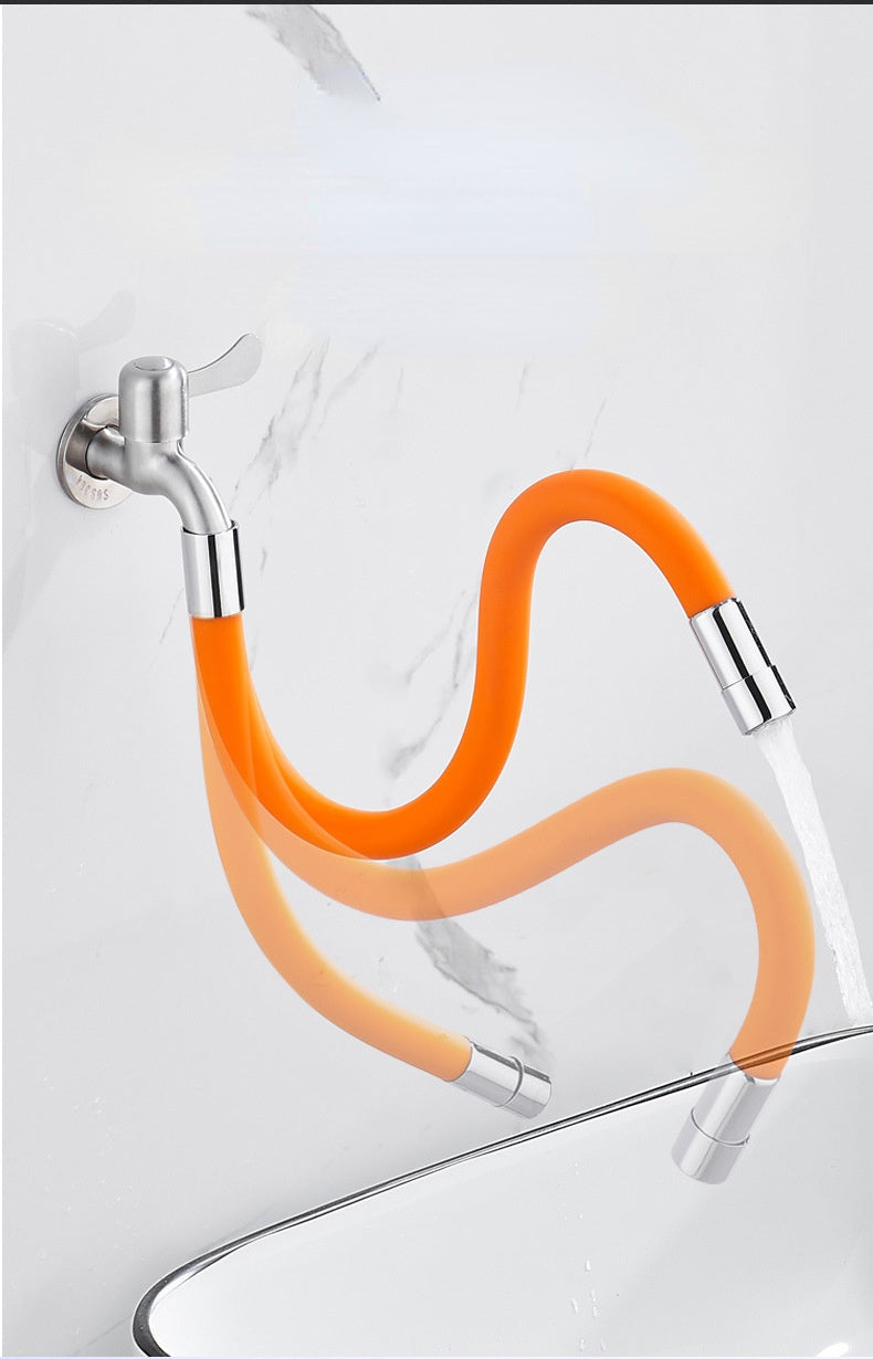 Faucet Extenders Extension Hose Bathroom 360° Rotation