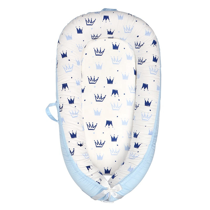 Newborn Lounger Nest, Cotton Washable and Toddler Lounger Suitable for 0-24 Months